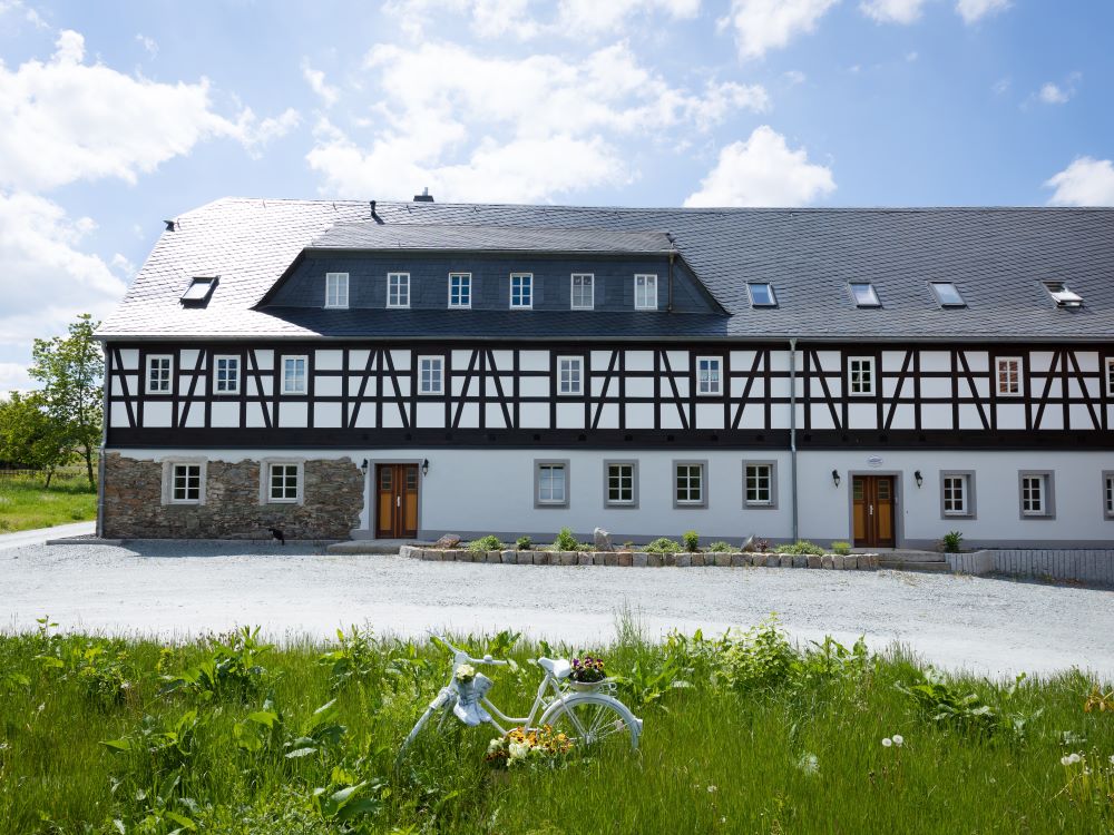 Fachwerkhaus im Stollberger Ortsteil Gablenz